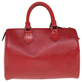 Louis Vuitton-Louis Vuitton Speedy 25-Rosso