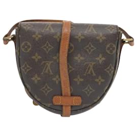 Louis Vuitton-Bolsa de ombro M LOUIS VUITTON Monograma Chantilly PM M51234 LV Auth ep3463-Monograma