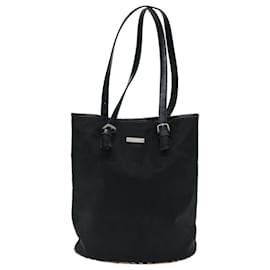 Autre Marque-Burberrys Nova Check Blue Label Shoulder Bag Nylon Beige Black Auth bs12222-Black,Beige