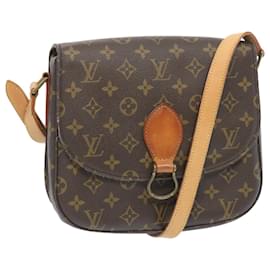 Louis Vuitton-LOUIS VUITTON Monogram Saint Cloud GM Shoulder Bag M51242 LV Auth 66755-Monogram