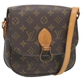 Louis Vuitton-LOUIS VUITTON Monogram Saint Cloud MM Shoulder Bag M51243 LV Auth ep3409-Monogram