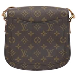 Louis Vuitton-Bolsa de ombro M LOUIS VUITTON Monogram Saint Cloud MM51243 LV Auth ep3409-Monograma