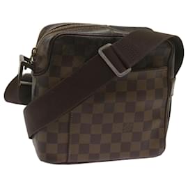 Louis Vuitton-LOUIS VUITTON Damier Ebene Olaf PM Shoulder Bag N41442 LV Auth 66866-Other