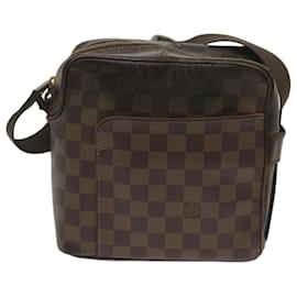 Louis Vuitton-LOUIS VUITTON Damier Ebene Olaf PM Shoulder Bag N41442 LV Auth 66866-Other