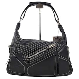 Tod's-Leather shoulder bag-Black