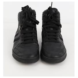 Gucci-Zapatillas de cuero-Negro