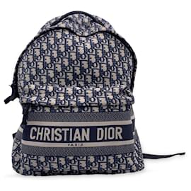 Christian Dior-Christian Dior Sac à dos DiorVoyage-Bleu