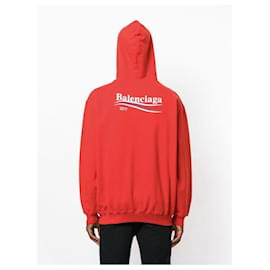 Balenciaga-BALENCIAGA Strickwaren und Sweatshirts-Rot