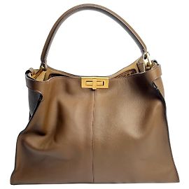 FENDI Sacs à main Peekaboo X-Lite Beige