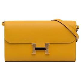 Hermès-Bolsos HERMES-Amarillo