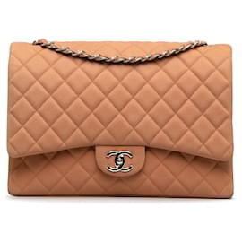 Chanel-CHANEL Handbags Timeless/classique-Brown