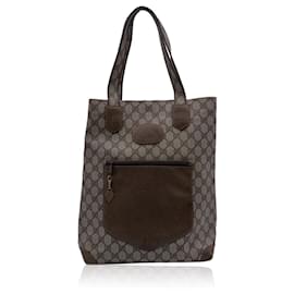 Gucci-Gucci Tote Bag Vintage-Brown
