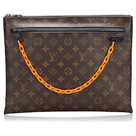 Louis Vuitton-LOUIS VUITTON Clutch-Taschen Sonstiges-Braun