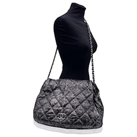 Chanel-Chanel Shoulder Bag Rock in Moskau-Grau