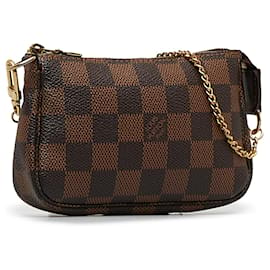 Louis Vuitton-LOUIS VUITTON Handtaschen Pochette Accessoire-Braun