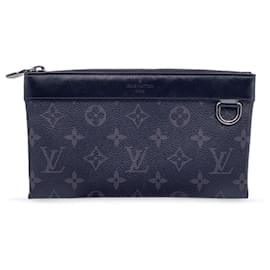 Louis Vuitton-Louis Vuitton Clutch Bag Discovery-Grey