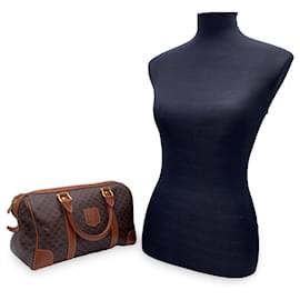 Céline-Celine Handbag Vintage Macadam-Brown