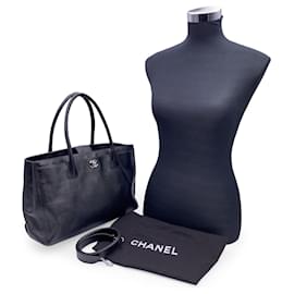 Chanel-Bolso Chanel Ejecutivo-Negro