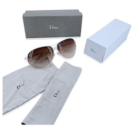 Christian Dior-Óculos de sol Christian Dior-Branco