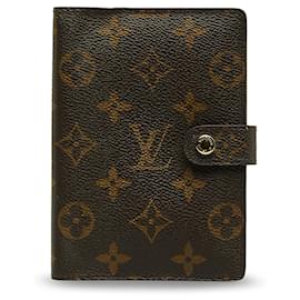 Louis Vuitton-Monederos LOUIS VUITTON, carteras y estuches-Castaño