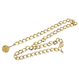 Chanel-Cinturones Chanel-Dorado