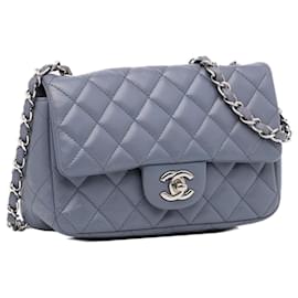 Chanel-CHANEL Handbags Timeless/classique-Grey