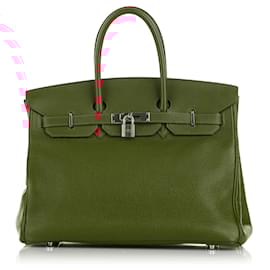 Hermès-Sacs à main HERMES-Rouge