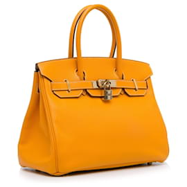 Hermès-Sacs à main HERMES-Orange
