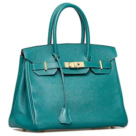 Hermès-HERMES Handbags-Green