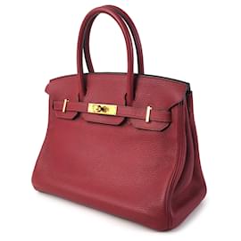 Hermès-Sacs à main HERMES-Rouge