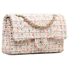 Chanel-CHANEL Handbags Timeless/classique-White