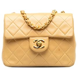 Chanel-CHANEL Handbags Timeless/classique-Yellow