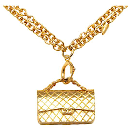 Chanel-Colares Chanel-Dourado