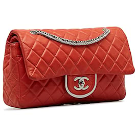 Chanel-CHANEL Handbags Timeless/classique-Orange