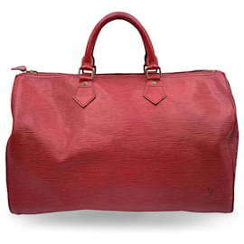 Louis Vuitton-Louis Vuitton Handtasche Vintage Speedy-Rot