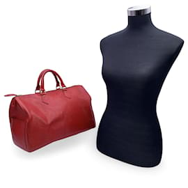 Louis Vuitton-Louis Vuitton Handtasche Vintage Speedy-Rot