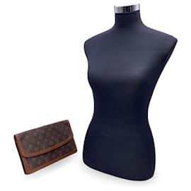Louis Vuitton-Louis Vuitton Clutch Bag Vintage Pochette Dame-Braun