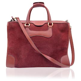 Gucci-Gucci Handbag Vintage-Dark red