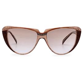 Yves Saint Laurent-Óculos de sol Yves Saint Laurent-Marrom