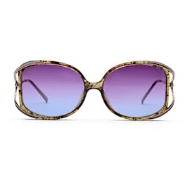 Christian Dior-Óculos de sol Christian Dior-Dourado