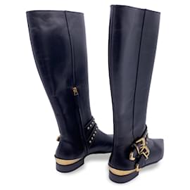 Versace-Boots Versace-Noir