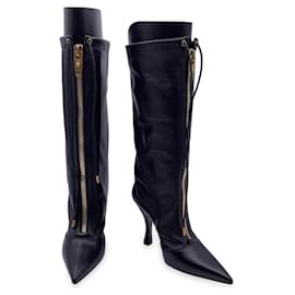 Versace-Versace Boots-Black