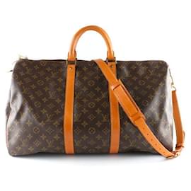 Louis Vuitton-LOUIS VUITTON Travel bags Keepall-Other