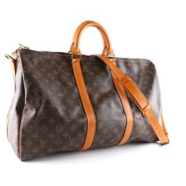Louis Vuitton-LOUIS VUITTON Travel bags Keepall-Other
