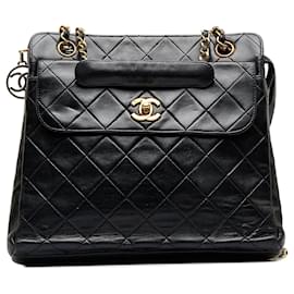 Chanel-CHANEL Handtaschen Trendige CC-Schulter-Schwarz