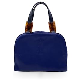 Yves Saint Laurent-Yves Saint Laurent Handtasche Vintage-Blau