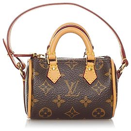 LOUIS VUITTON Bag charms Brown
