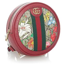 Gucci-GUCCI Backpacks Ophidia-Red