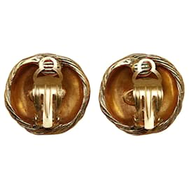 Chanel-Pendientes de Chanel-Dorado