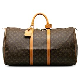 Louis Vuitton-LOUIS VUITTON Travel bags-Brown